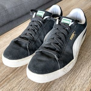 Black Suede PUMA Sneakers